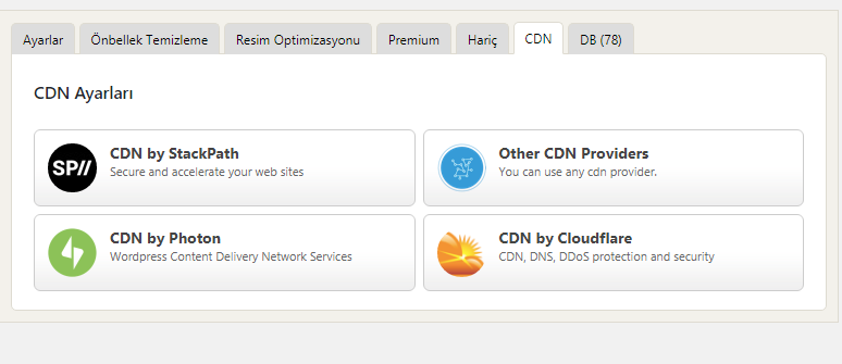 Cache eklentisi ve CloudFlare bağlantısı - Google PageSpeed ve GTmetrix Puanı Yükseltme